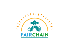 Logo du projet de recherche FAIRCHAIN – Innovative technological, organisational and social solutions for FAIRer dairy and fruit and vegetable value CHAINs
