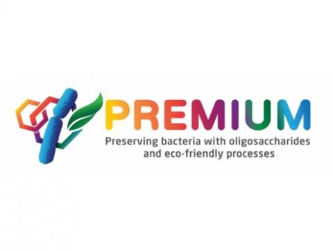 Logo du projet de recherche PREMIUM – PREservation of Microorganisms by Understanding the protective Mechanisms of oligosaccharides