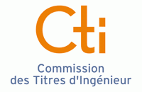 Logo de la commission des titres d'ingénieur - CTI Logo de la commission des titres d'ingénieur - CTI