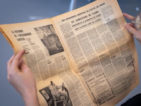 Vieil article de presse Vieil article de presse