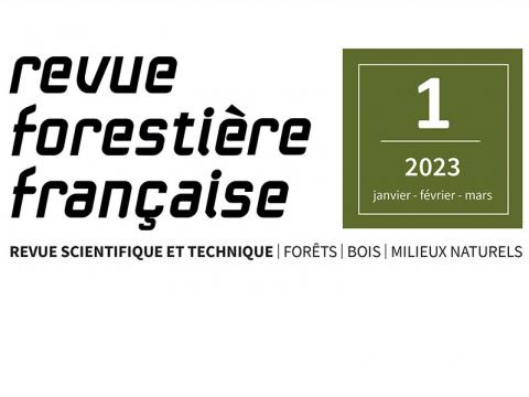 Couverture Revue forestière française