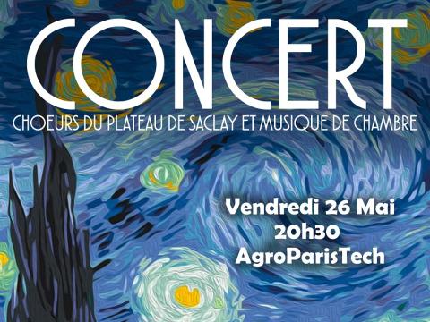 Concert chœurs du Plateau de Saclay et Musique de Chambre Concert chœurs du Plateau de Saclay et Musique de Chambre