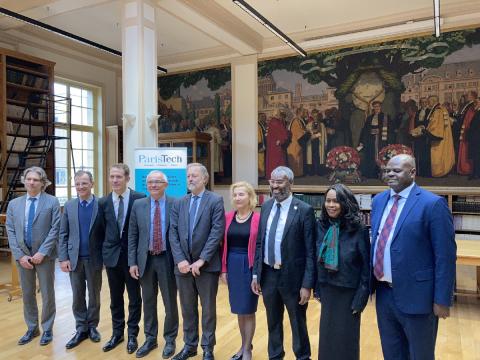 Signature of the partnership agreement at the University of Nairobi at Chimie ParisTech-PSL Signature of the partnership agreement at the University of Nairobi at Chimie ParisTech-PSL