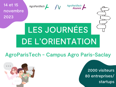 Affiche des journées de l'orientation 2023 Affiche des journées de l'orientation 2023