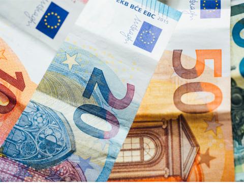 Banknotes photography