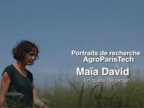 Portrait de recherche Maia David Portrait de recherche Maia David