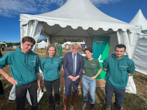 Représentation d'AgroParisTech aux Terres de Jim 2024