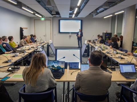 Des auditeurs lors de la première session de formation Une Seule Santé