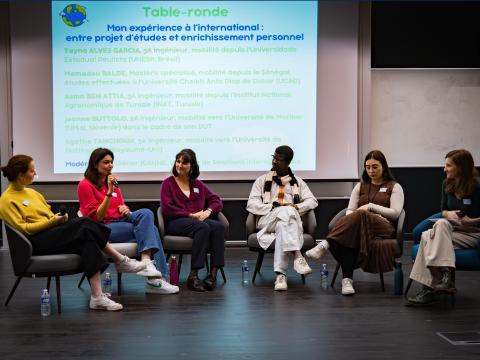 Table ronde sur la mobilité étudiante à AgroParisTech lors des International days Table ronde sur la mobilité étudiante à AgroParisTech lors des International days