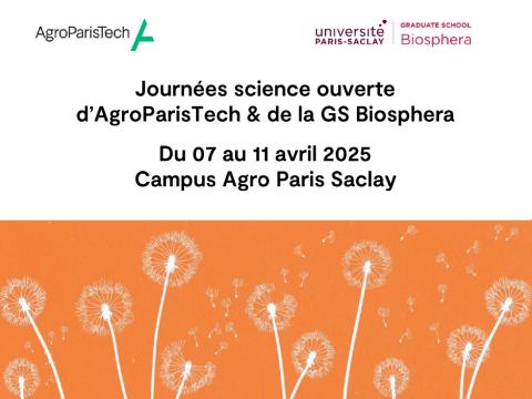 Journées science ouverte AgroParisTech GS Biosphera