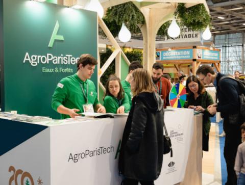 Stand AgroParisTech au SIA 2025
